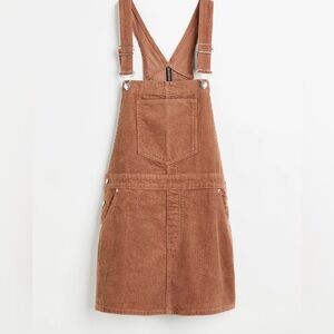 True Craft Tan Corduroy Overalls